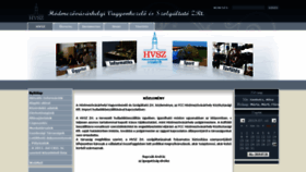 What Hodtav.hu website looked like in 2019 (4 years ago)