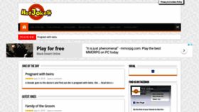 What Hotjokes.net website looked like in 2019 (4 years ago)