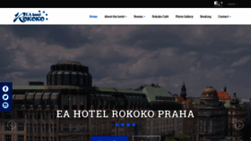 What Hotelrokoko.cz website looked like in 2019 (4 years ago)