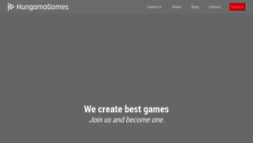 What Hungamagames.com website looked like in 2019 (4 years ago)