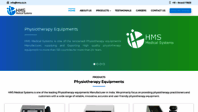 What Hms.co.in website looked like in 2019 (4 years ago)