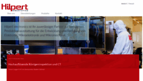 What Hilpert.ch website looked like in 2019 (6 years ago)