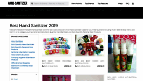 What Hand-sanitizer.org website looked like in 2019 (4 years ago)