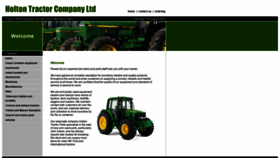 What Holtontractors.co.uk website looked like in 2019 (4 years ago)