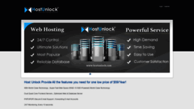 What Hostunlock.com website looked like in 2019 (4 years ago)