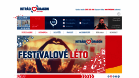 What Hitradiodragon.cz website looked like in 2019 (4 years ago)