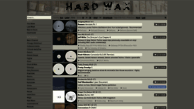 What Hardwax.com website looked like in 2019 (4 years ago)