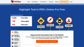 What Highlight-pdf.pdffiller.com website looked like in 2019 (4 years ago)