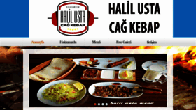 What Halilustacagkebabi.com website looked like in 2019 (4 years ago)