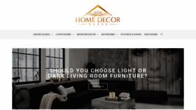 What Homedecorbliss.com website looked like in 2019 (4 years ago)