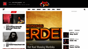 What Hotfm.com.my website looked like in 2019 (4 years ago)