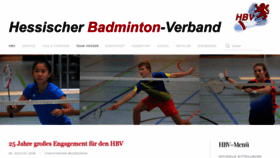 What Hessischer-badminton-verband.de website looked like in 2019 (4 years ago)