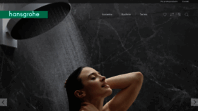 What Hansgrohe.pl website looked like in 2019 (4 years ago)