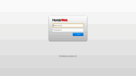 What Hondaweb.com website looked like in 2019 (4 years ago)