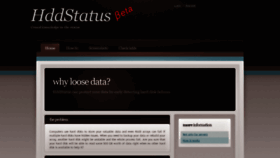 What Hdstatus.com website looked like in 2019 (4 years ago)