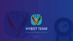 What Hybot.com.br website looked like in 2019 (4 years ago)