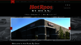 What Hotrodsbydean.com website looked like in 2019 (4 years ago)