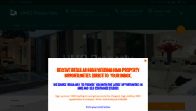 What Hmo.properties website looked like in 2019 (4 years ago)
