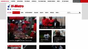 What Hmetro.co.zw website looked like in 2019 (4 years ago)