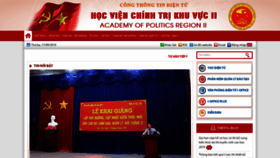 What Hcma2.vn website looked like in 2019 (4 years ago)