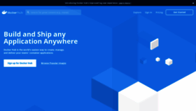 What Hub.docker.com website looked like in 2019 (4 years ago)