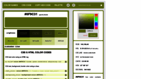 What Hashtagcolor.com website looked like in 2019 (4 years ago)