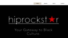 What Hiprockstar.com website looked like in 2019 (4 years ago)