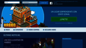 What Habbo.com.mx website looked like in 2019 (4 years ago)