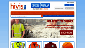 What Hivis.net website looked like in 2019 (4 years ago)