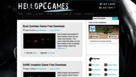 What Hellopcgames.com website looked like in 2019 (4 years ago)