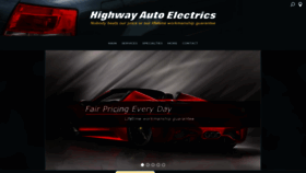 What Highwayautoelectrics.com.au website looked like in 2019 (4 years ago)
