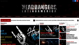 What Headbangerslatinoamerica.com website looked like in 2019 (4 years ago)