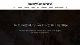 What Historycooperative.org website looked like in 2019 (4 years ago)