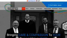 What Hhcfirm.com website looked like in 2019 (4 years ago)