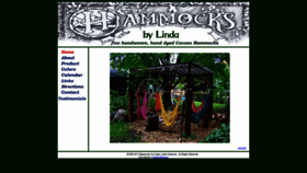 What Hammocksbylinda.com website looked like in 2019 (4 years ago)