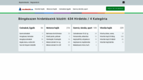 What Hajobazar.hu website looked like in 2019 (4 years ago)