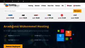 What Hosting.com.tr website looked like in 2019 (4 years ago)