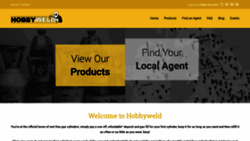 What Hobbyweld.co.uk website looked like in 2019 (4 years ago)