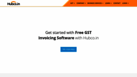 What Hubco.in website looked like in 2019 (4 years ago)
