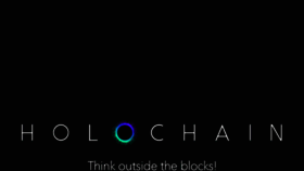 What Holochain.org website looked like in 2019 (4 years ago)