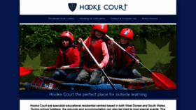 What Hookecourt.co.uk website looked like in 2019 (4 years ago)