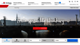 What Hamburg-travel.com website looked like in 2019 (4 years ago)