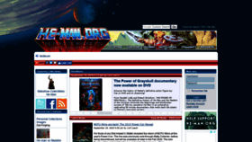 What He-man.org website looked like in 2019 (4 years ago)