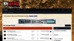 What Hpisavageforum.com website looked like in 2019 (4 years ago)