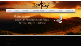 What Heartcrysa.com website looked like in 2019 (4 years ago)
