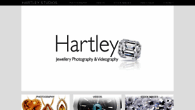 What Hartleystudios.com website looked like in 2019 (4 years ago)
