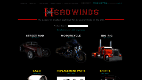 What Headwinds.com website looked like in 2019 (4 years ago)