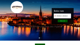 What Hotelhotorget.se website looked like in 2019 (4 years ago)