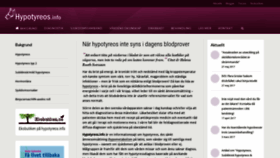 What Hypotyreos.info website looked like in 2019 (4 years ago)