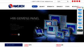 What Hytech-cn.com website looked like in 2019 (4 years ago)